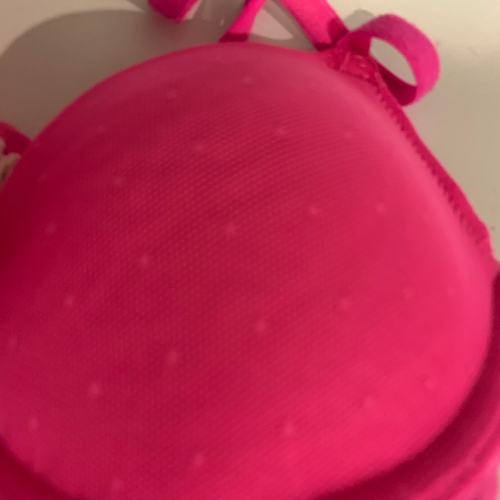 EUC Xhilaration bra hot pink Sz 32A fab cond - Picture 9 of 10